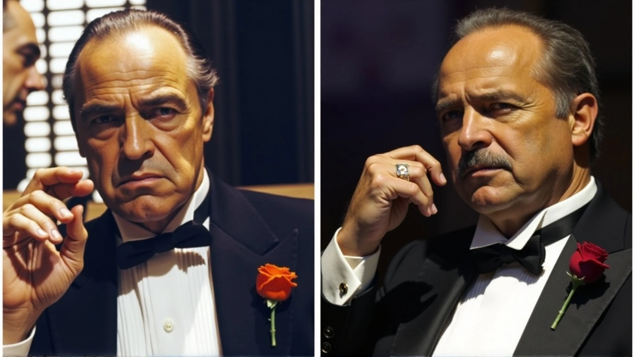 Ator surpreende ao interpretar Don Corleone em biografia de Marlon Brando