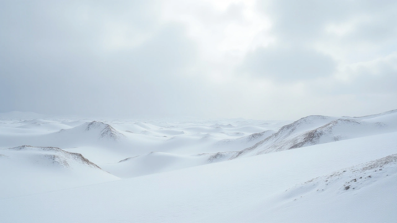 Fenômeno Incrível: Neve no Deserto de Al-Nafūd Surpreende o Mundo