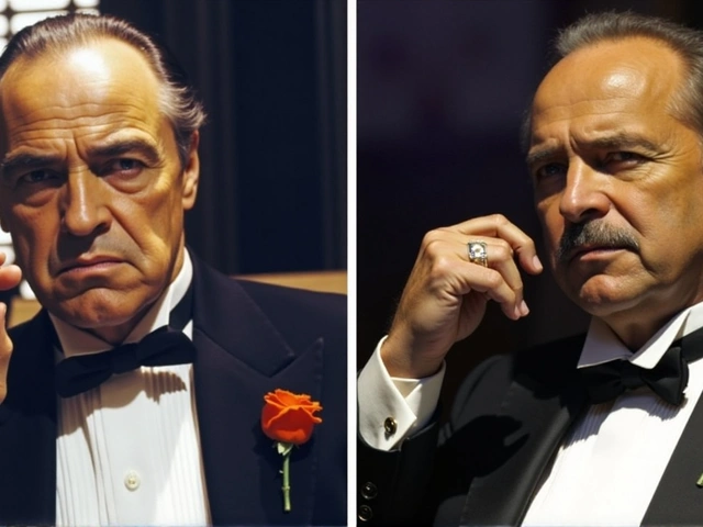 Ator surpreende ao interpretar Don Corleone em biografia de Marlon Brando