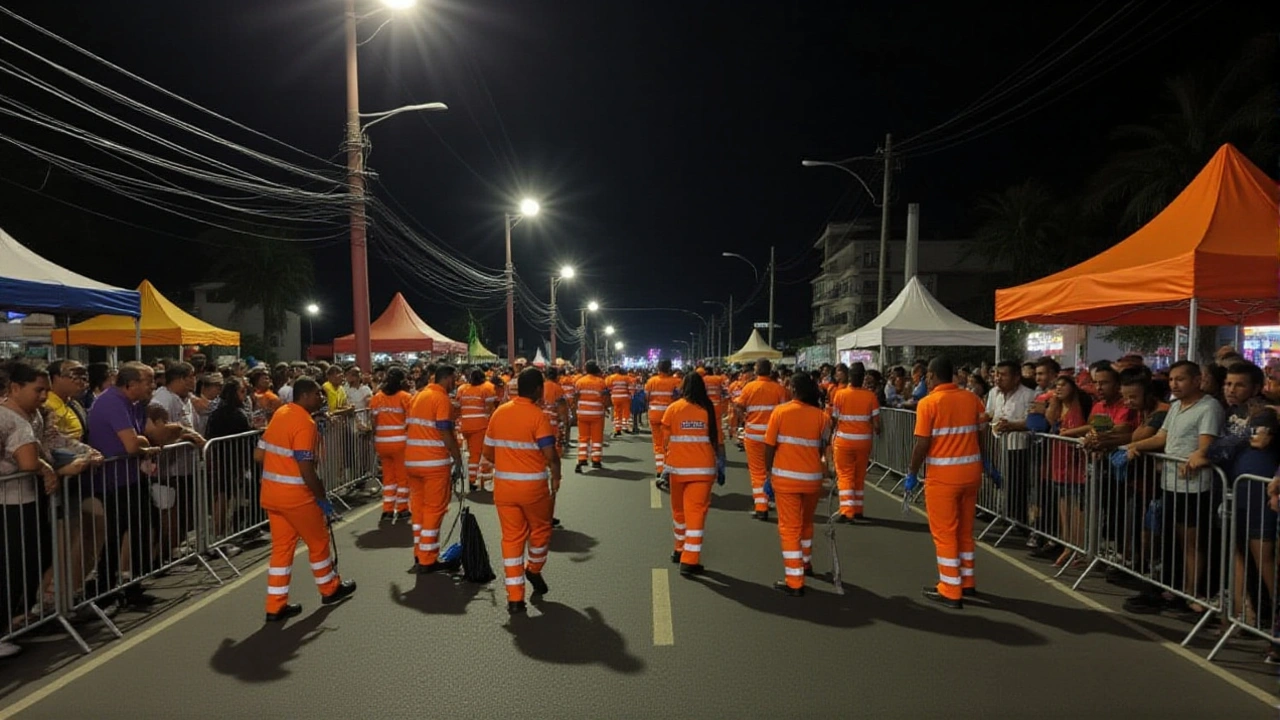 Comlurb retira 250 toneladas de lixo no Carnaval 2022 do Rio