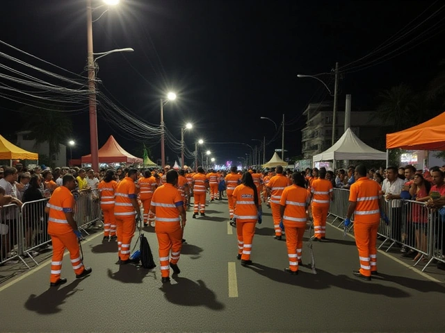 Comlurb retira 250 toneladas de lixo no Carnaval 2022 do Rio