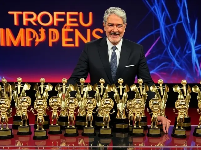 William Bonner acumula 33 Troféus Imprensa e reafirma liderança no jornalismo